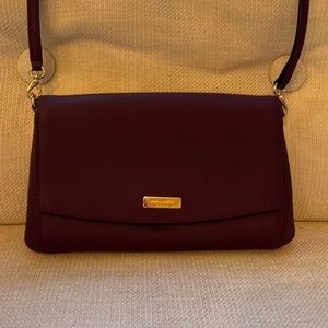 Kate Spade Laurel Way Greer Crossbody Bag - Plum Red